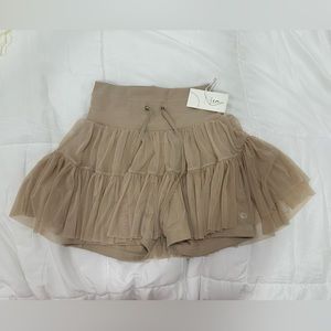 Popflex Pirouette Tiered Skort with Pocket Small